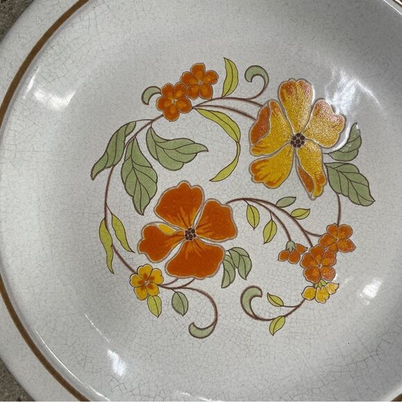 Vintage Japanese Stoneware Platter - Picture 2 of 4